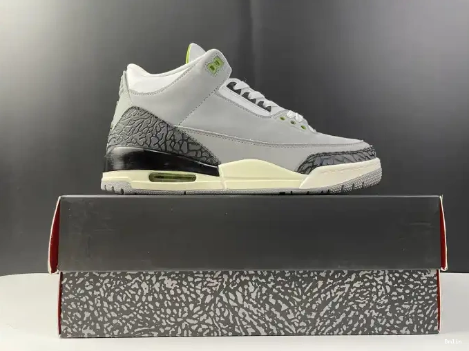 Bmlin Air 136064-006 Retro 3 Jordan Chlorophyll 0525
